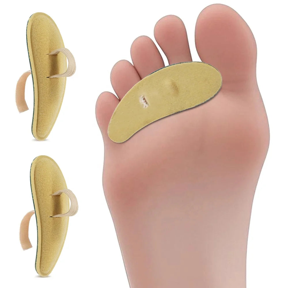 Hammer Toe Crest Cushion and Buttress Pad Reduces Pressure From Calluses and Hammer ToesSmall/Medium/Large