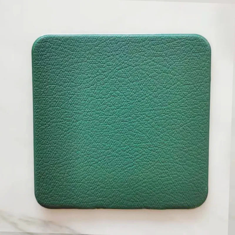 Factory Direct Customizable Eco-Friendly Fabric Cup Mat Reusable Classic Style Coffee Cup Mat