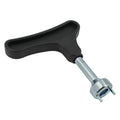 Golf Shoe Spike Golf Spikes Wrench Universal Screw in Out Spike Multi-functional Nail Remover Zinc Alloy Golf Removal Nail