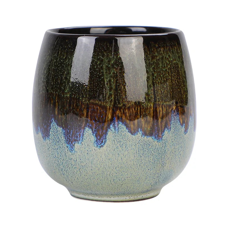 80ml Ceramic Kiln Change Espresso Cup for Small Batches