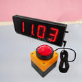 Carnival Booth Digital Timing Challenge Ten Seconds Agility Training Led Light Push Button Reaction Game MegaBDM