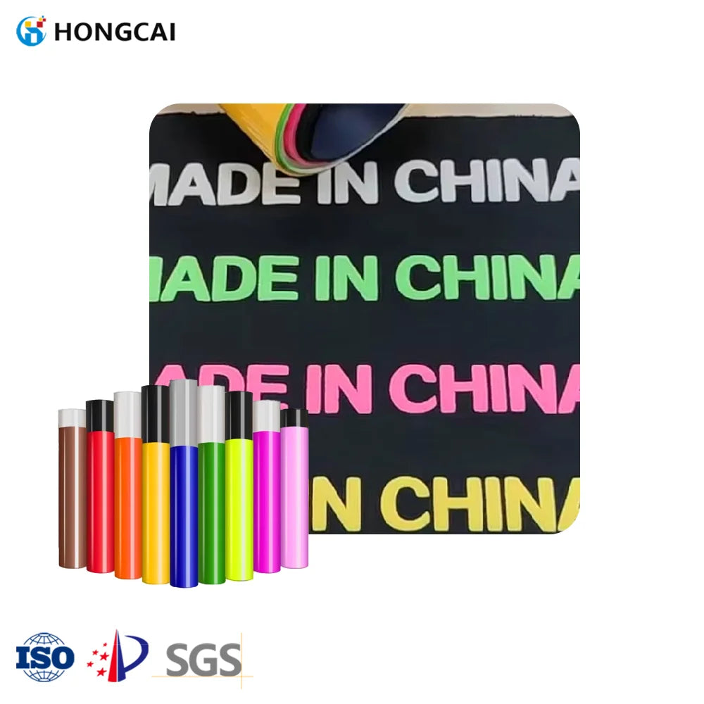 3d Puff Vinyl Heat Transfer Roll Htv Vinyl Printing Materials Heat Transfer Vinyl Flex Transfer Film Custom T-shirt Hoodie logo