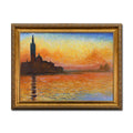 Paintings for Living Room Wall San Giorgio Maggiore at Dusk by Claude Oscar Monet Oil Painting Handmade Hotel Decor Wall Artwork