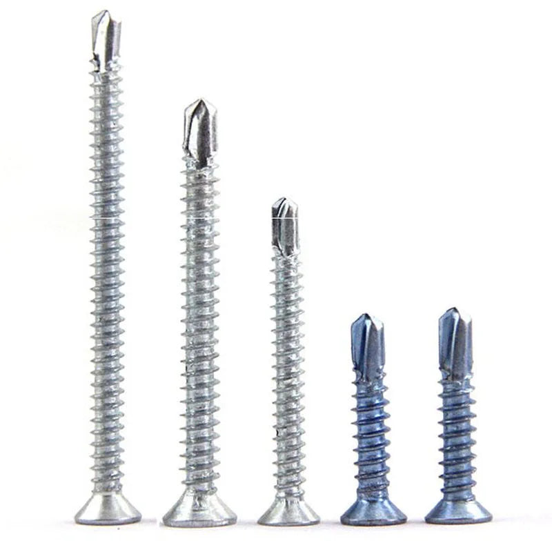 Factory Direct Metric Cross Recessed Countersunk CSK Self Drilling Screws Drilling for Connection Fixation Decoration
