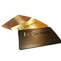 Excellent Quality Business Card Mirror Gold Stainless Steel Business Card Printing Metal Business Card