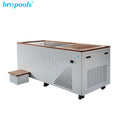 Bropool 2025 Cold Plunge Spa Tub with Chiller New Simple Design for Star Treatment and Body Recovery
