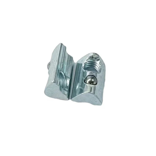 Aluminium Profile Accessories 6 Slot Elastic Nut M4 M5 M6 T Slot Nut With Spring Loaded Ball for Aluminium Profile 3030