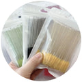 Wholesale Nylon Spoolie Brush 50 Pcs./Bag Disposable Color Lash Crystal Glitter Mascara Makeup Tool Salon Lash Cleanser