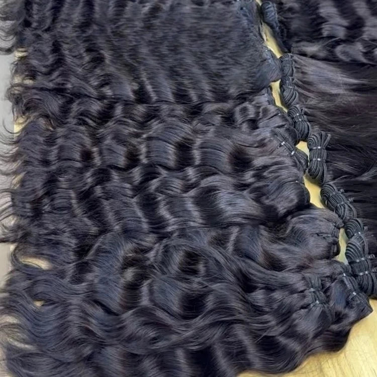 Drop Shipping Hair Vendors Raw Vietnamese Human Hair Raw Vietnamese Natural Wave Cuticle Aligned Hair Bundles