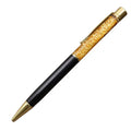 Custom Logo 1.0mm Metal Ballpoint Pens Fashion Promotion Gift with Glitter Powder Quicksand Blue Black Refill Writes Smoothly