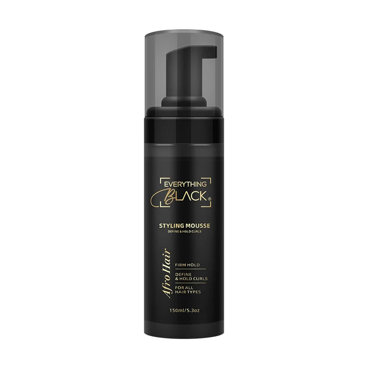 OEM Custom Private Label Sulphate Free Curly Organic Mousse Styling Foaming Hair Mousse Private Label Foam
