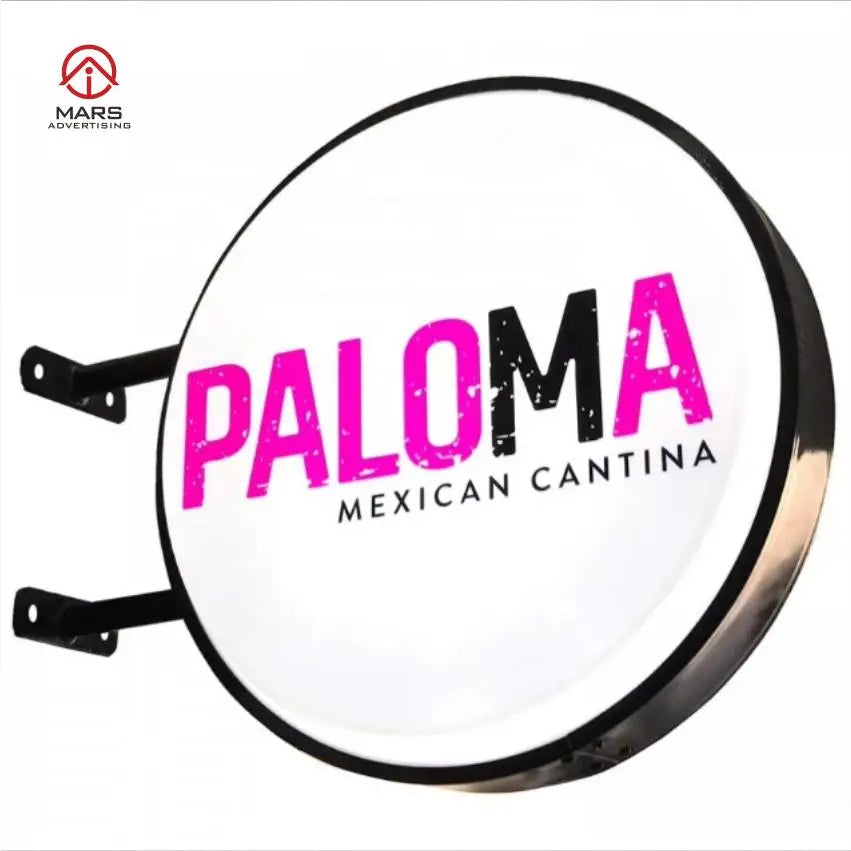 Hot Selling Outdoor Waterproof Led Acrylic Blank Light Box Sign Personalized Acrylic Relief Light Box Sign Shop logo Light Box