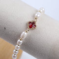 Modern Natural Freshwater Pearl Chain & Link Bracelets for Women Decoration
