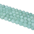 Wholesale 128 Faceted Green Angel Stone Loose Gemstone Beads Natural Stone for DIY Jewelry Creation