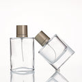Wholesale Premium Recyclable 50ml 100ml Glass Perfume Bottle with Pump Spray Cap Eco-Friendly Sealing Type