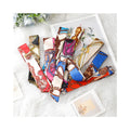 Long Tied Bag Handle Small Silk Satin Ribbon Polyester Scarf All-match Spring and Autumn Hair Band Hair Accessories Thin Scarf