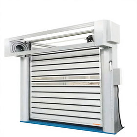 Modern Design High-Speed Aluminum Rolling Shutter Door Insulated Metal Roller for Warehouses Fast Roll-Up Insulated Roller Doors