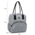 2024 Luxury Thickened Insulation Cationic Fabric Aluminum Foil Camping Refrigerated Travel Picnic Bags 2 Persons Unisex 0.16kg