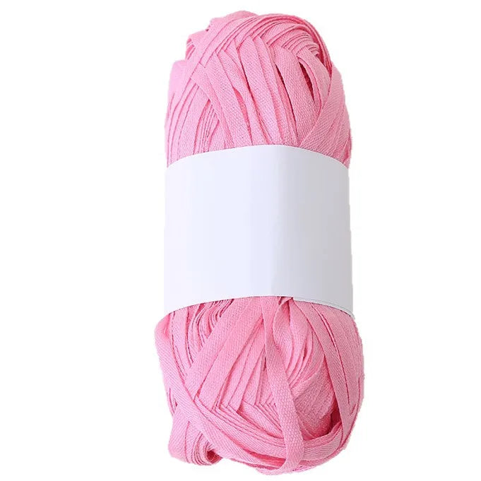 Limited Solid Color t Shirt Yarn Tape Crochet Blended Fancy Knitting Yarn in Stock