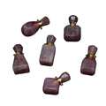 Hongzhuo Madagascar Rose Quartz Perfume Bottle for Necklace