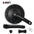 AZ20-AS800 Alloy 49t 50t Bicycle Parts Fixie Tracking Single Speed Bike Crank 165mm 170mm Bicycle Parts Fixed Gear Crankset