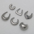 Stainless Steel Geometric U Hollow Earrings Pendant Necklace Bracelet DIY Jewelry Accessories Smooth Finish Personality Trend