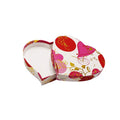 Valentine's Day Heart Shaped Empty Paper Cardboard Lid Base Boxes Custom Logo Size for Candy Chocolate Flower Gift Embossing