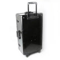 Aluminum Tool Storage Case Rolling Hard Case Travel Flight Suitcase With Pull Rod Egg Form Insert & Lock