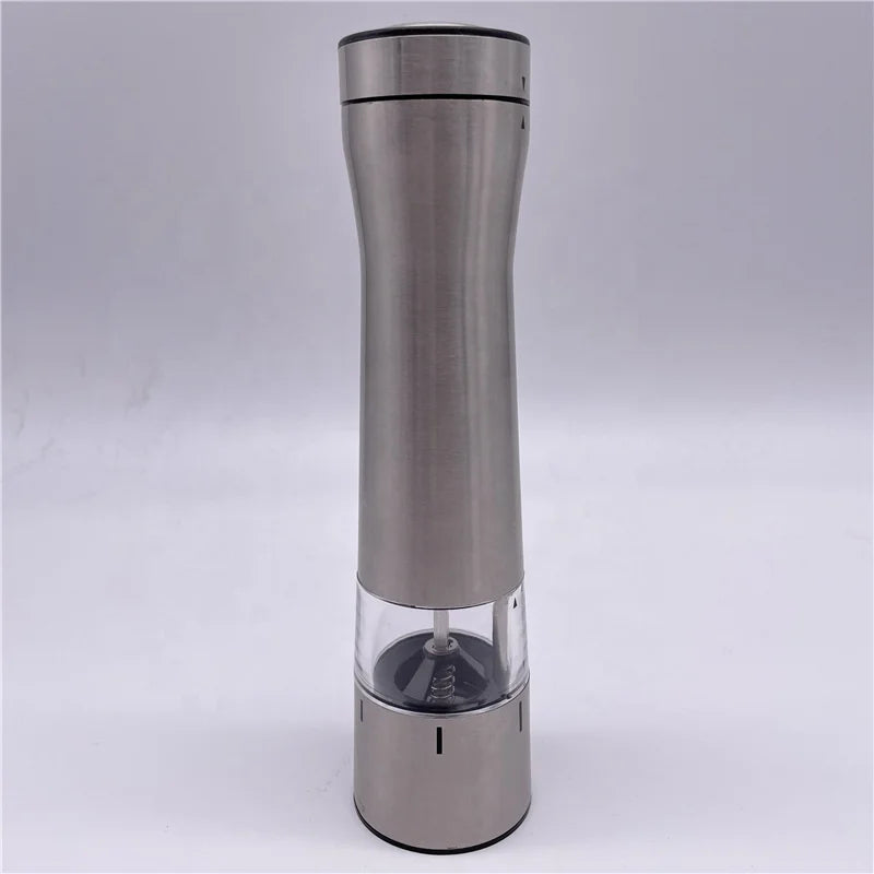 Battery Powered Automatic Electric Salt and Pepper Grinder with Acrylic Container