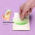 QIBEST Wholesale Customized SOFT LINEN OIL-ABSORBING FACIAL PAPER