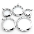 DIY Floating Round Locket Pendant Living Floating Memory Necklace for Women Friendship Necklace Memory Nostalgic