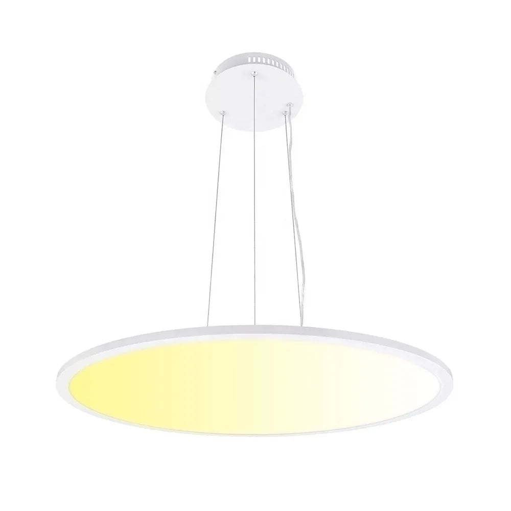 D1200MM Modern Fashion CCT Dimmable Smart LED Surface Mounted Round Panel Light 75W Large Round CCT Panel Light