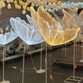 Led Butterflies Lighting Road Lead Walkway Ceiling Lamp for Wedding Party Background Store Display Decoration