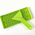 Ready to Ship Lip Balm Crafting Kit Fast and Easy to Use DIY Lip Balm Filling Mold Tray and Spatula Set 50 Holes for 5g Tubes