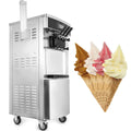 EU warehouse Panic Buying Softserve Ice Cream Machine Classic Commercial Vertical Soft Ice Cream Machine