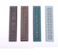 4 Colors Ceramic Incense Box & Aromatherapy Diffuser for Holding Incense & Enhancing Aroma