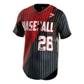 Custom Logo Oem V Neck Hip-Hop Baseball Uniforms Custom Jersey Baseball Coaches Shirts