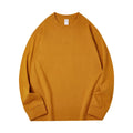 Wholesale Autumn New Cotton Long Sleeve Men's T-shirts Custom Print logo Acceptable Crewneck Clothes White t Shirt for Men