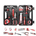 KAFUWELL H5242A Professional Plastic Box Multifunction General Household Hand Tool Kit With PliersHammerBitsScrewdriver