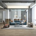 Luxury Composite Plastic Engineered Laminated Wood SPC Flooring Piso Floor Tile Accessories