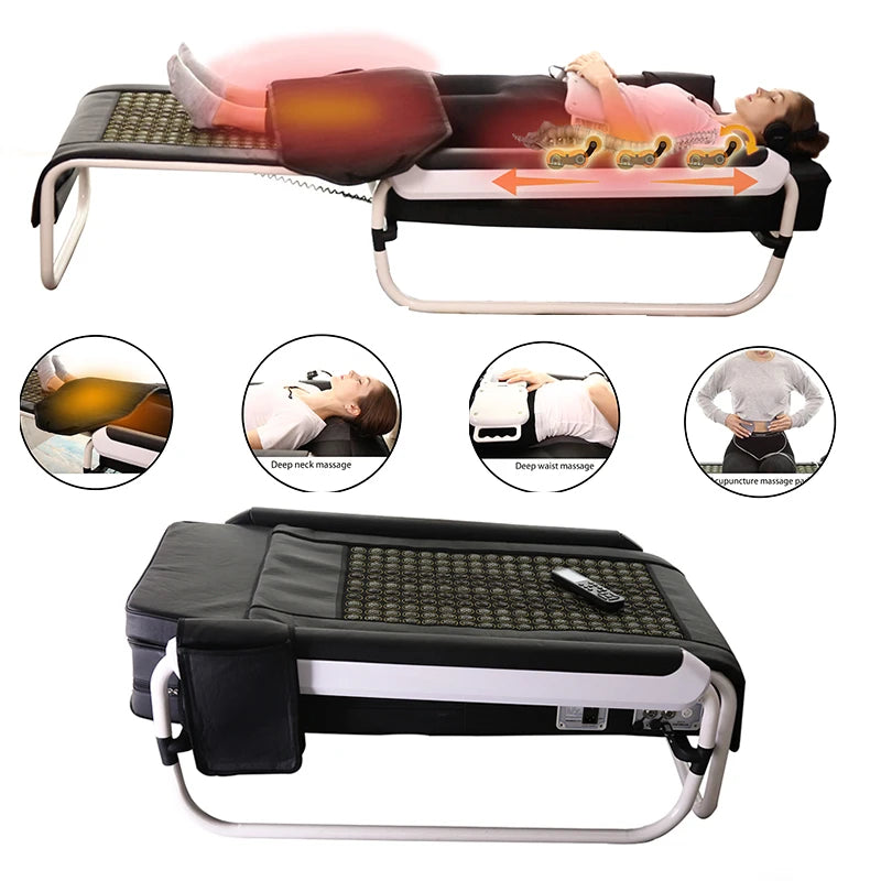 Jade Master V4 Camas Original Jade Stone Therapy Infrared Massage Bed