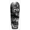 Totem Fake Lion Fake Lion Custom Large Full Leg Arm Tattoo Sticker Rose Flower extra Large