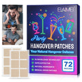 ELAIMEI Private Label Vitamins Complex Anti Drunk Patchhangover Relief Hangover Transdermal Vitamin B12 Anti Hangover Patch