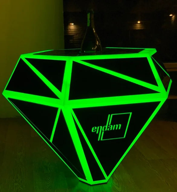 Customized Logo Diamond Led Bottle Glorifier Bottle Presenter for Nightclub