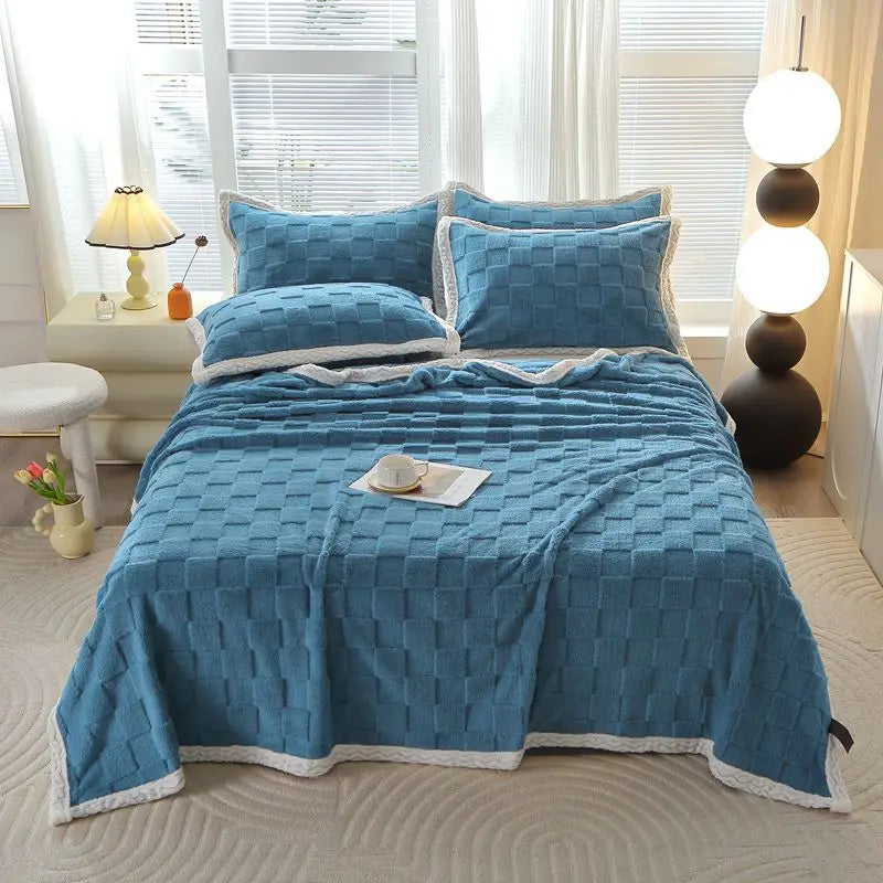 Blankets for Winter Twin Size  Woven Blanket Custom Design
