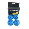 RTS 40 Holes Outdoor TPE 74MM Diameter USAPA Standard Training Injection Pickleball Balls Gift 4pcs/box MegaBDM