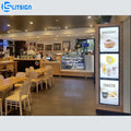Magnetic Display Light Box Sign Picture Poster Holders Led Slim Acrylic Wall Mounted Frame Electronic Menu Board