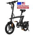 KIXIN 14-Inch H1 Electric Pedal Assisted Fat Bike EU/US Warehou 36V 10ah Rear Shock Absorber Lithium Battery Power for Boys