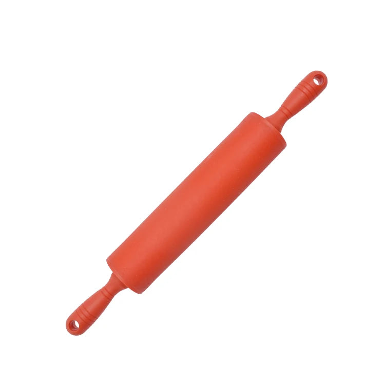 Essential for Household Baking Rolling Pin with Plastic Handles for Cookie Dumpling/Fondant Baking Various Sizes for Baking
