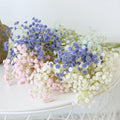 Top Seller R111 MSH Real Touch 3Heads Babybreath Artificial Silk Flowers Decorative Flower Bouquet for Mother's Day PU 50pcs